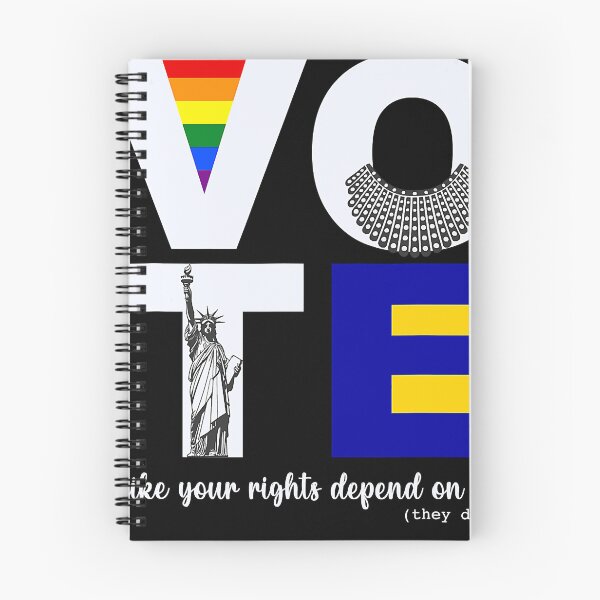 Item preview, Vote Dissent Collar Statue of Liberty Pride Flag Equality designed and sold by nedrae.