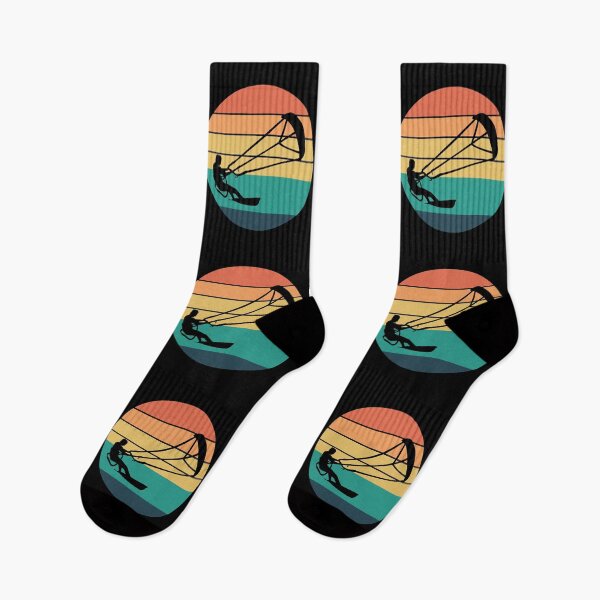 Item preview, Kitesurfing Kiteboarding Kiteboarder Kitesurf Vintage Retro designed and sold by TastefulTees.