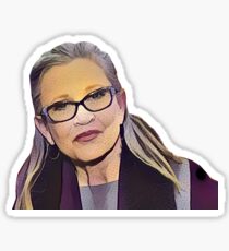 Carrie Fisher—Motive Sticker