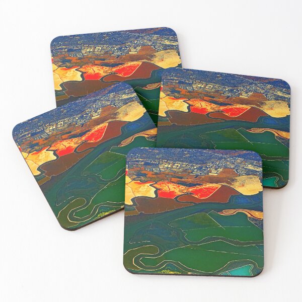Item preview, Abstract landscape view over east San Fansisco by Iritof designed and sold by iritof.