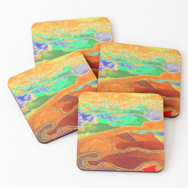 Item preview, Abstract landscape over east San Fansisco by Iritof  designed and sold by iritof.