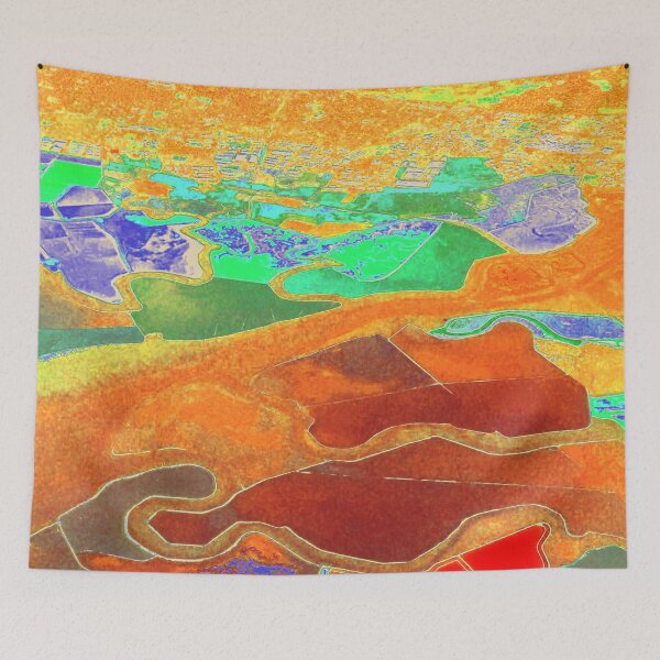 Item preview, Abstract landscape over east San Fansisco by Iritof  designed and sold by iritof.