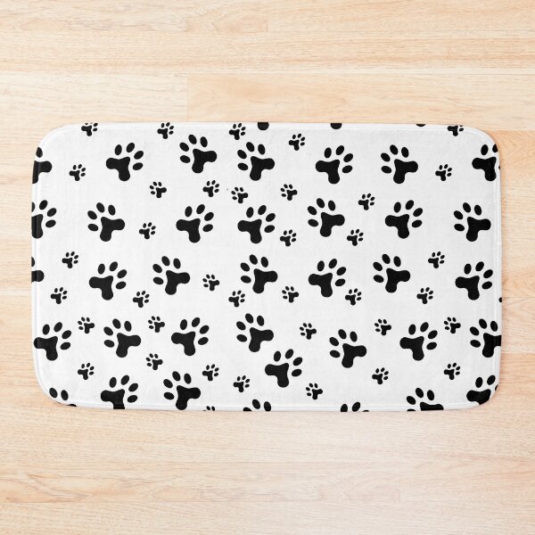 Item preview, Repeating paw print pattern - second type designed and sold by ODINDISA.
