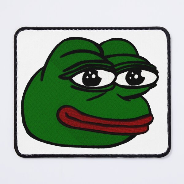 Item preview, embroidery with crazy frog meme designed and sold by si3iy.
