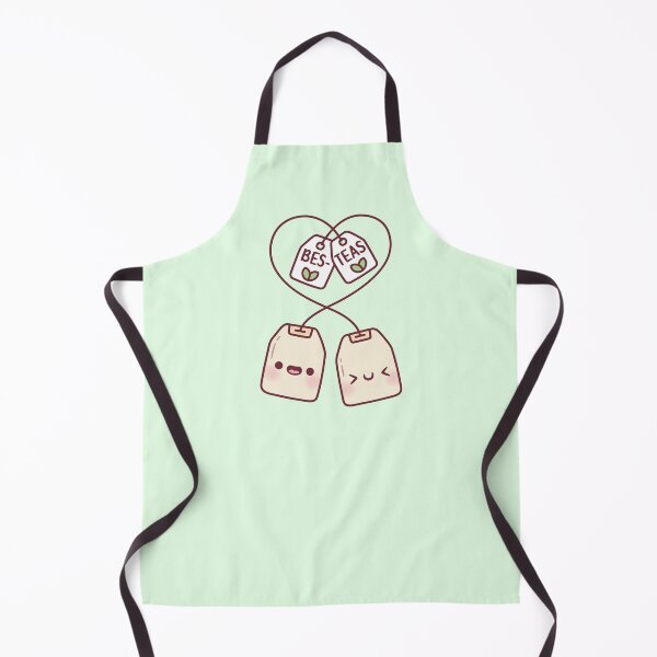 Item preview, Cute Teabags Forming Heart Bes Teas Besties designed and sold by rustydoodle.