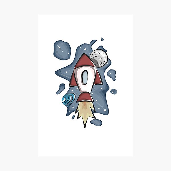 Item preview, Rocket designed and sold by Dhanyelaaa.
