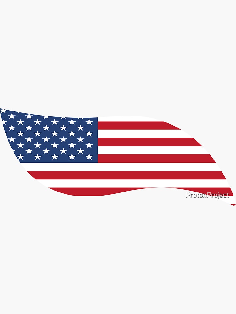 "Toothpaste USA Flag" Sticker for Sale by ProtonProject Redbubble