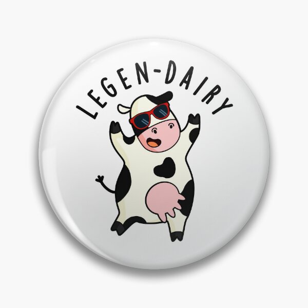 Item preview, Legen-dairy Funny Cow Puns  designed and sold by punnybone.