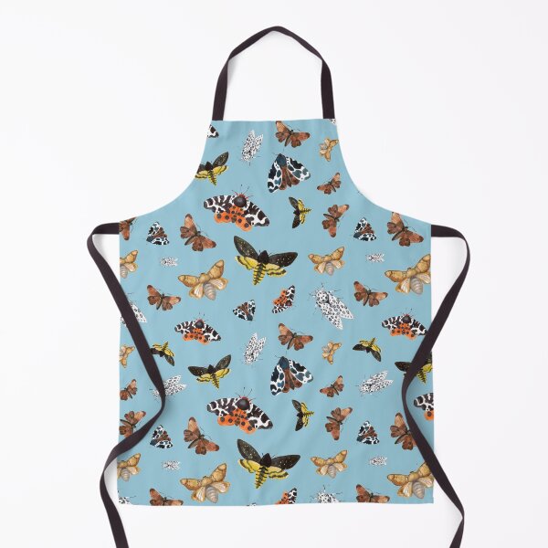 Item preview, Colorful Watercolor Assorted Moth Seamless Pattern designed and sold by Happy Puppy Print On Demand.