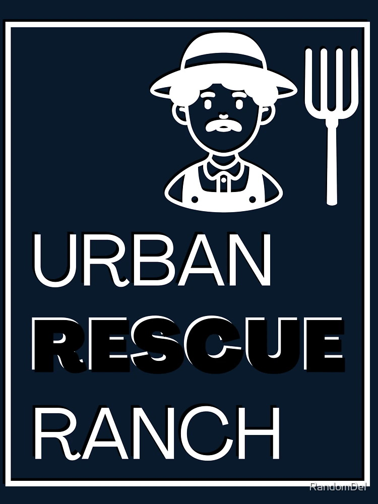 Thumbnail 6 of 6, Zipped Hoodie, Urban Rescue Ranch designed and sold by RandomDel.