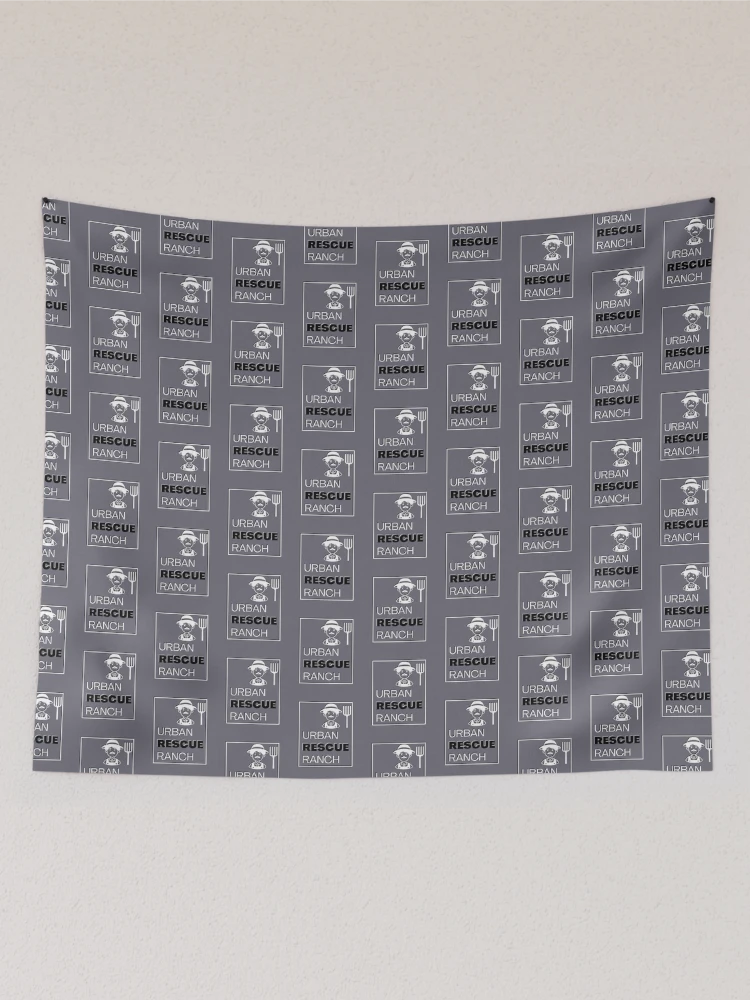 Thumbnail 2 of 3, Tapestry, Urban Rescue Ranch designed and sold by RandomDel.
