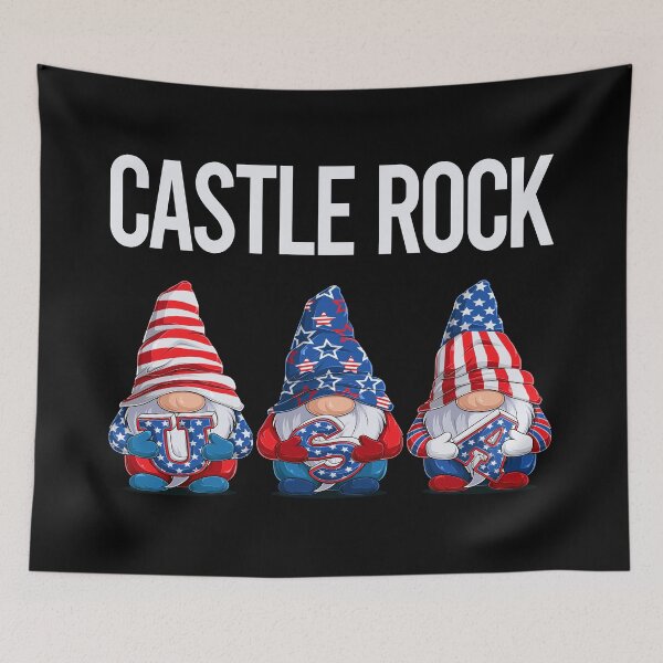 Item preview, Happy USA Gnomes Castle Rock designed and sold by xaviajames9.