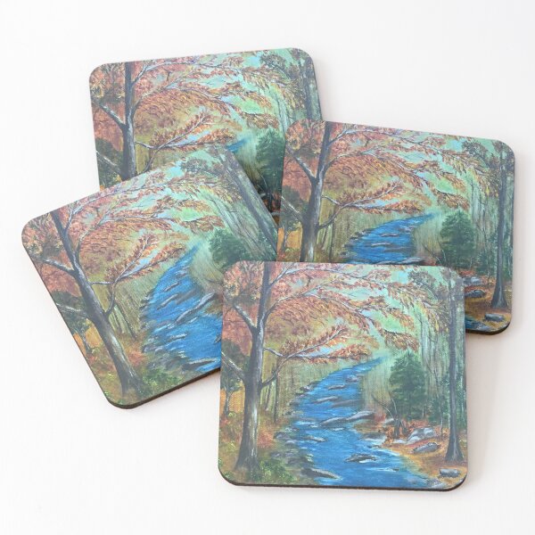 Item preview, River Bend in Autumn designed and sold by Art by Judy Jones.