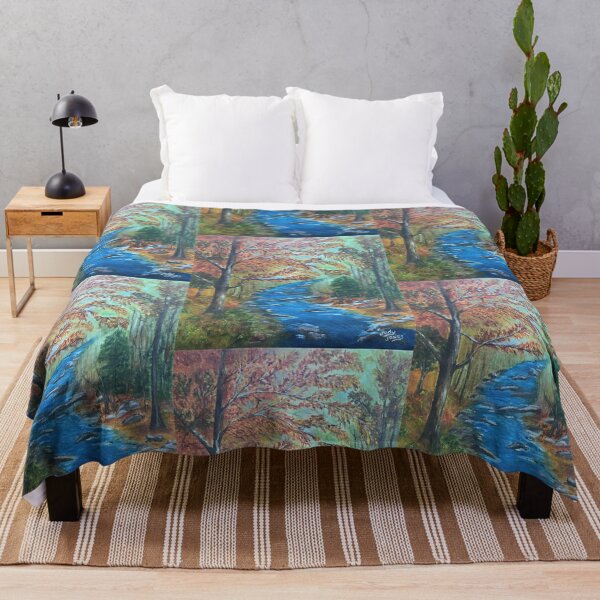 Item preview, River Bend in Autumn designed and sold by Art by Judy Jones.