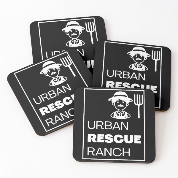 Item preview, Urban Rescue Ranch Monochrome designed and sold by RandomDel.