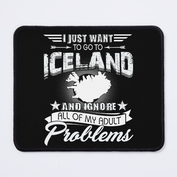 Item preview, I Just Want To Go To Iceland designed and sold by UnknownArtistt.