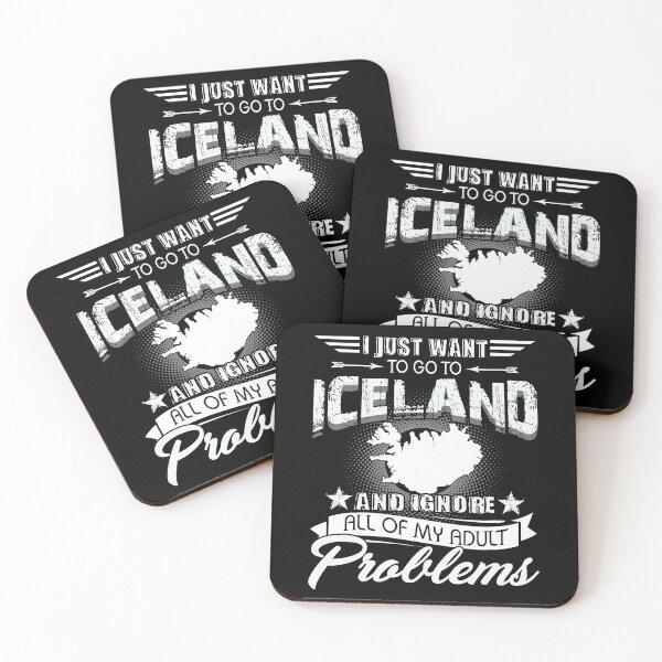 Item preview, I Just Want To Go To Iceland designed and sold by UnknownArtistt.