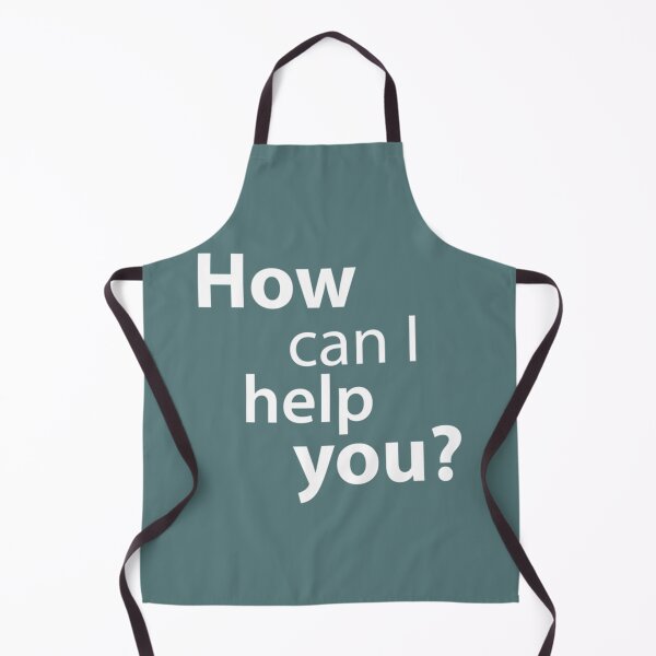 Item preview, How Can I Help You - Fake Staff For Shopping Fans designed and sold by JohnMavis.