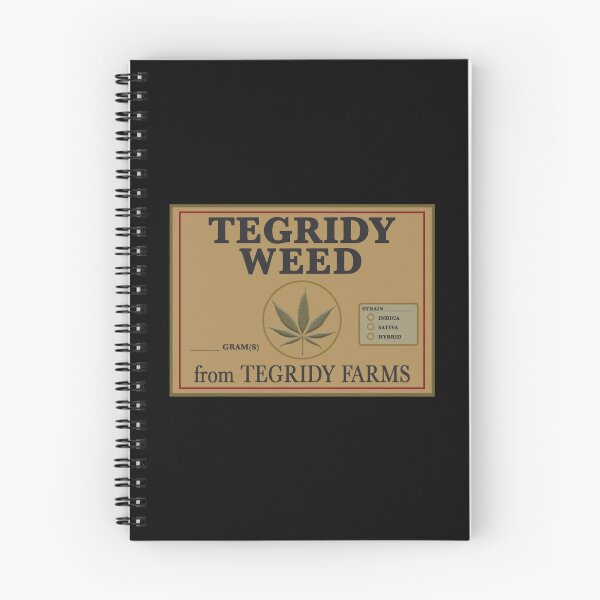 Item preview, Tegridy Weed From Tegridy Farms Label Parody  Sticker designed and sold by Mioeslph920.