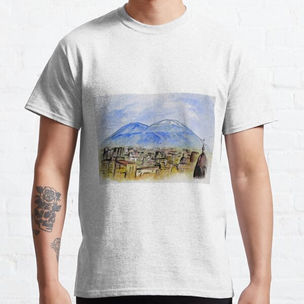 Snow Capped Vesuvio Classic T-Shirt