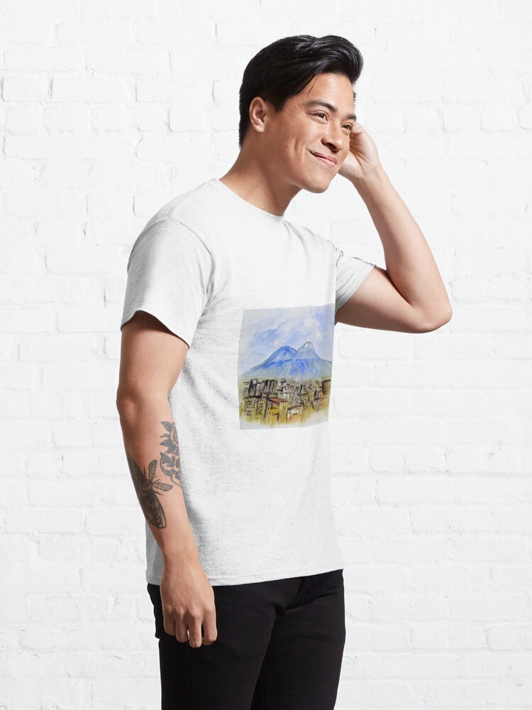 Alternate view of Snow Capped Vesuvio Classic T-Shirt