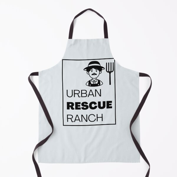Item preview, Urban Rescue Ranch Monochrome Black designed and sold by RandomDel.