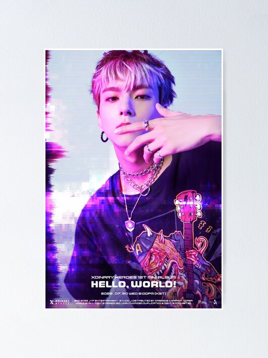 Xdinary Heroes HELLO,WORLD！MD O.de Xdinary Heroes′ O.de′s Individual teaser photos for ′Hello