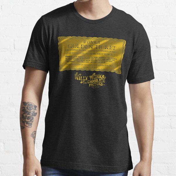 golden ticket t shirt