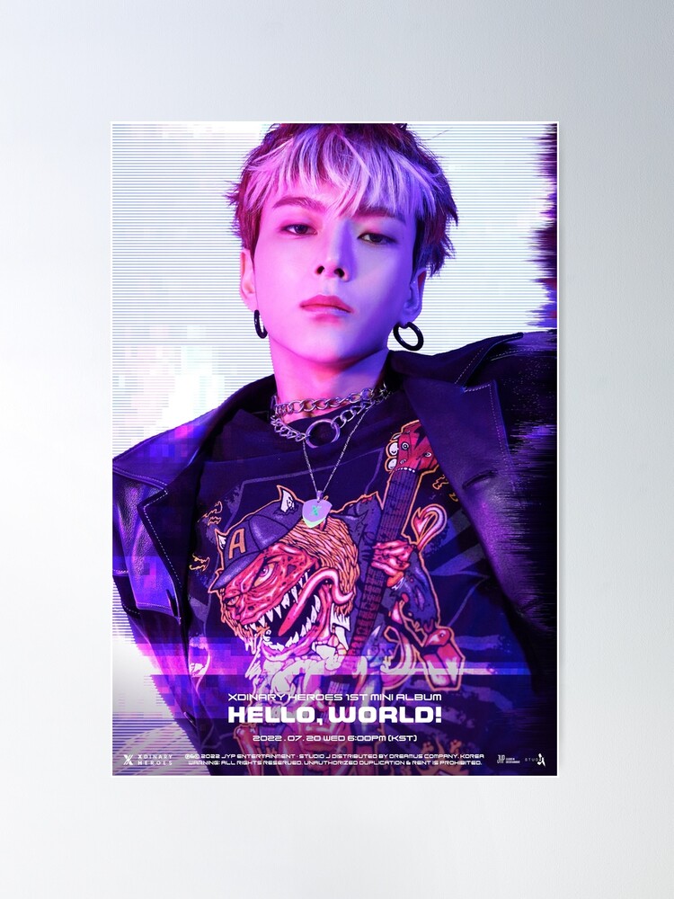 Xdinary Heroes HELLO,WORLD！MD O.de Xdinary Heroes′ O.de′s Individual teaser photos for ′Hello