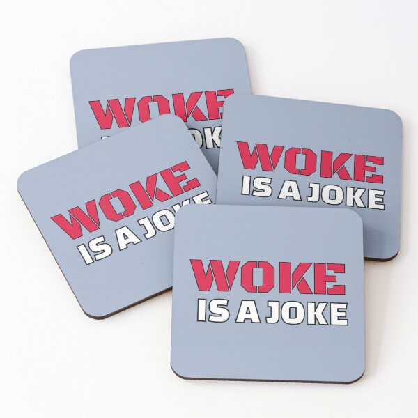 Item preview, Woke Is A Joke designed and sold by NataSaic.