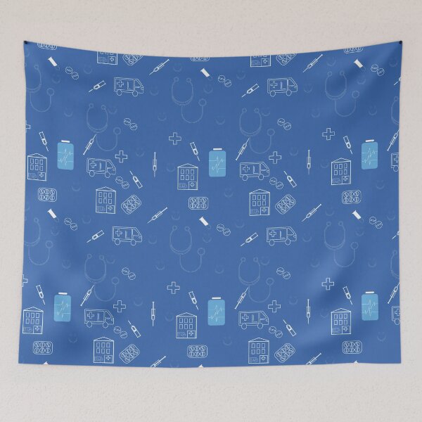 Item preview, cheerful hospital, smile designed and sold by Natairbrush.