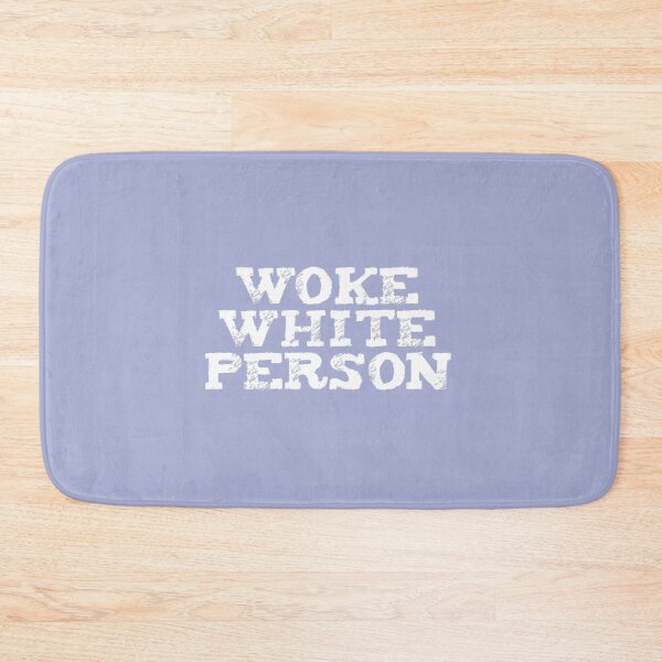 Item preview, Woke White Person No Bigotry No Racism designed and sold by NataSaic.