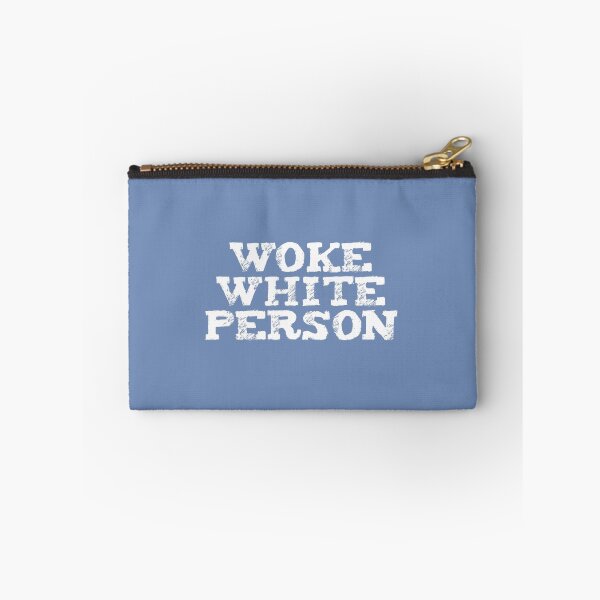 Item preview, Woke White Person No Bigotry No Racism designed and sold by NataSaic.