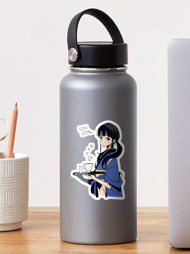 Lycoris Recoil Anime Portable Stainless Steel Thermos Cup Water Bottle  450ml #L3