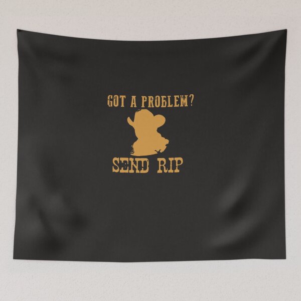 Item preview, Got a problem Send Rip Retro Gift Fan E designed and sold by denhamma.