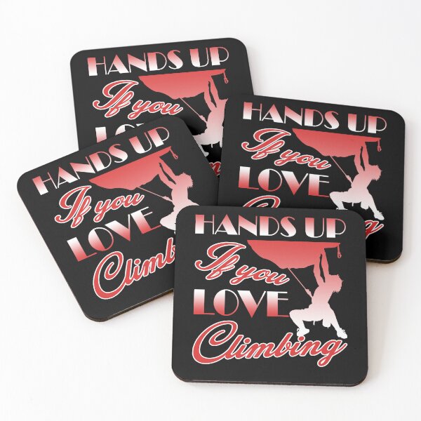 Item preview, Hands Up If You Love Climbing designed and sold by UnknownArtistt.