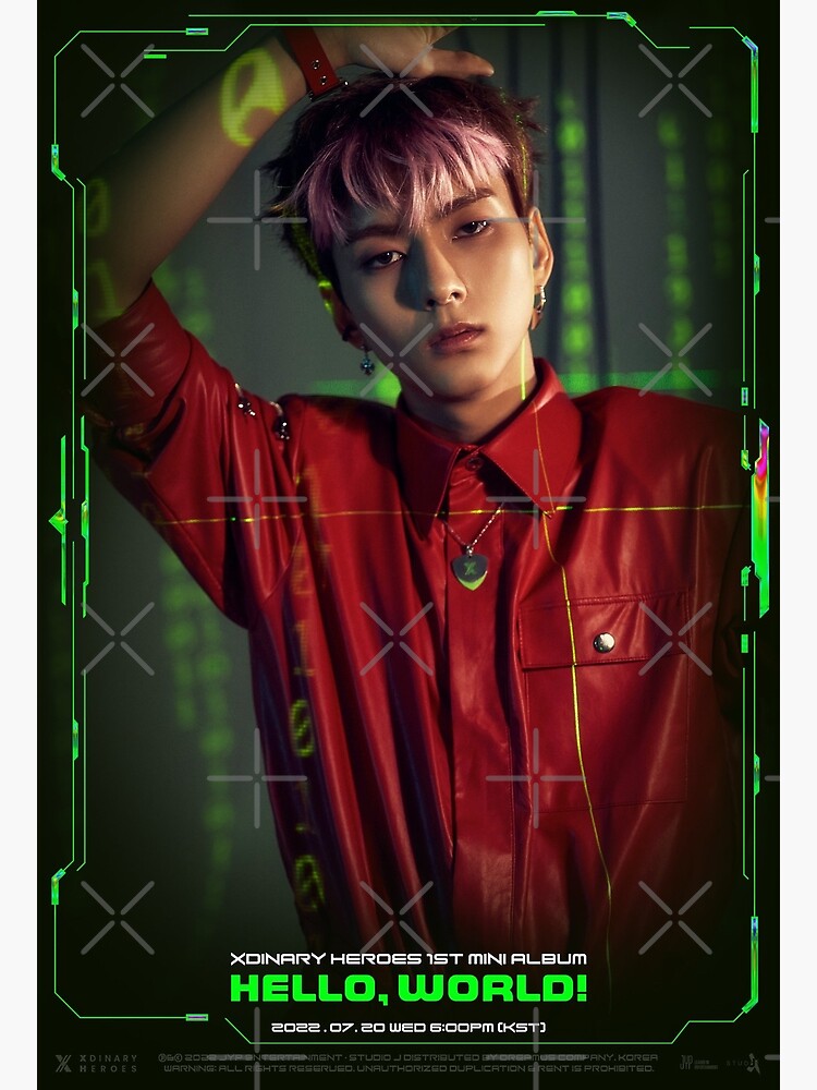 Xdinary Heroes′ O.de′s Individual teaser photos for ′Hello