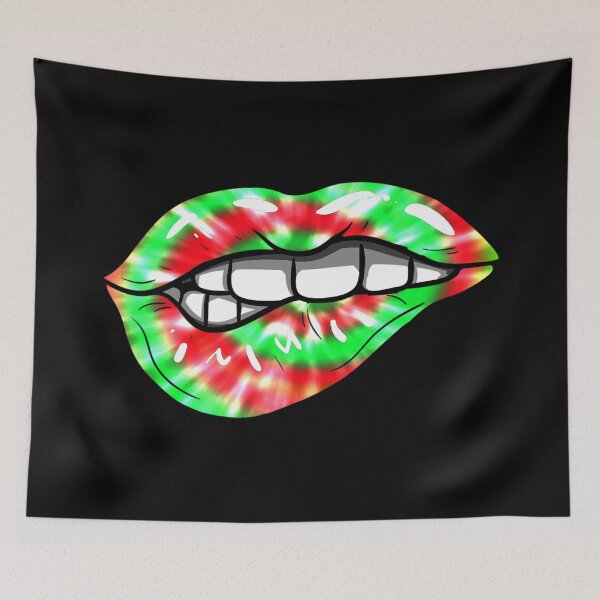 Item preview, Tie Dyed Lips designed and sold by FreakamaGeek.