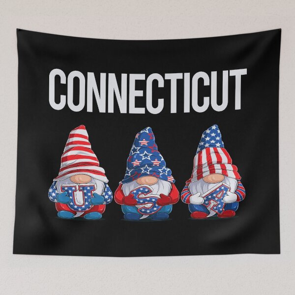Item preview, Happy USA Gnomes Connecticut designed and sold by xaviajames9.