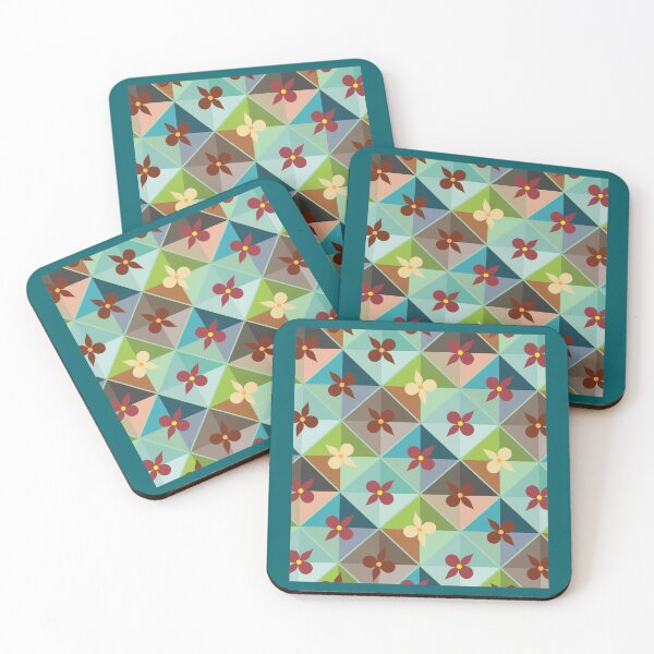 Item preview, Abstract Patterns On Ceramic Tile With Flowers, Perfect Gift For All Ages Sleeveless Top designed and sold by JohnMavis.