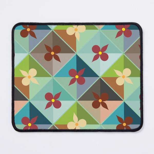 Item preview, Abstract Patterns On Ceramic Tile With Flowers, Perfect Gift For All Ages Sleeveless Top designed and sold by JohnMavis.