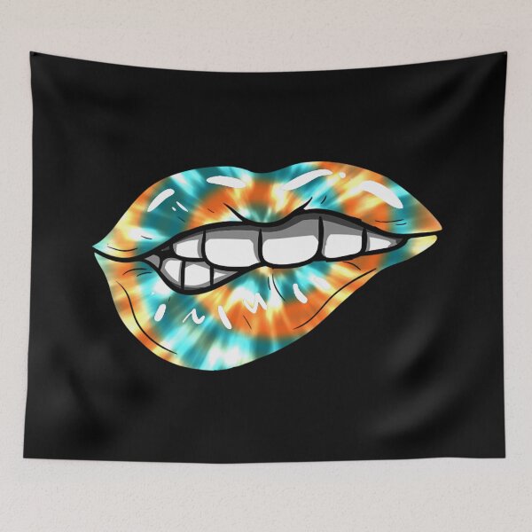 Item preview, Tie Dyed Lips designed and sold by FreakamaGeek.