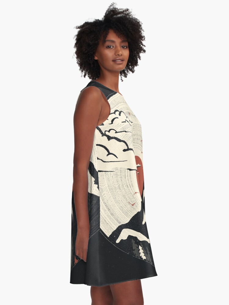 Alternate view of MTN LP... A-Line Dress
