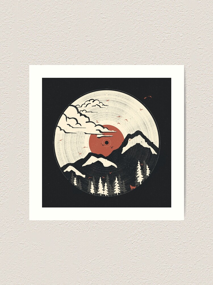 Alternate view of MTN LP... Art Print