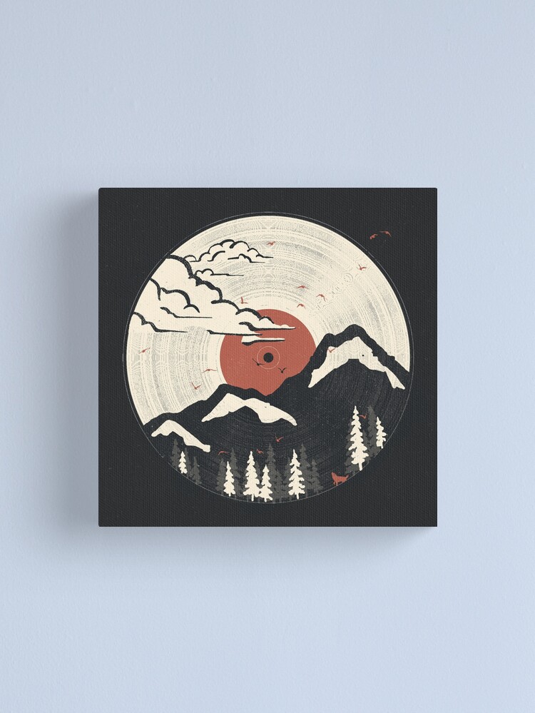 Thumbnail 1 of 3, Canvas Print, MTN LP... designed and sold by ndtank.