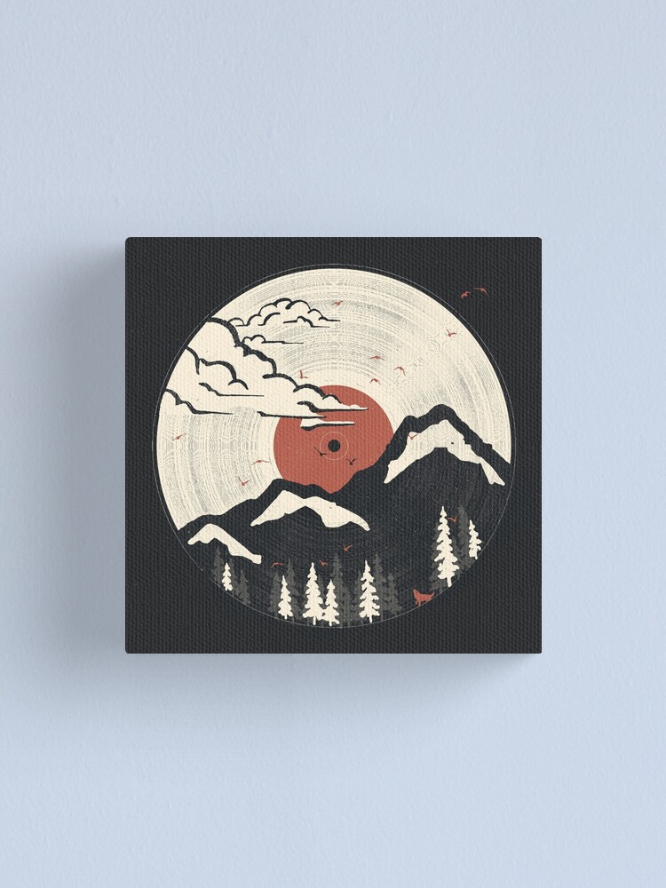 Alternate view of MTN LP... Canvas Print
