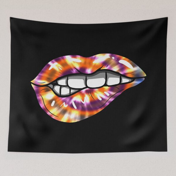 Item preview, Tie Dyed Lips designed and sold by FreakamaGeek.