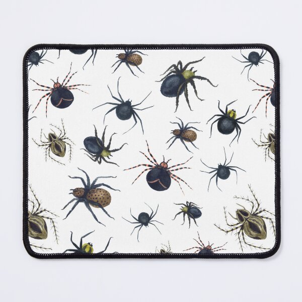 Item preview, Colorful Watercolor Assorted Spider Seamless Pattern designed and sold by Happy Puppy Print On Demand.
