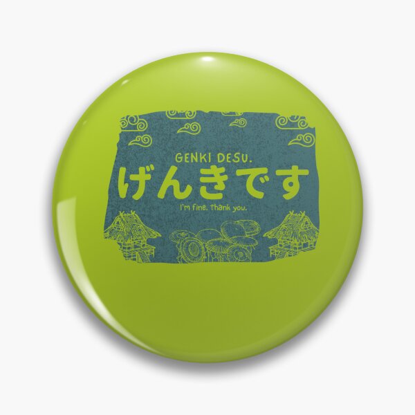 Item preview, Genki Desu Hiragana  designed and sold by HansHermannHero.