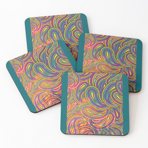 Item preview, Abstract Patterns On Ceramic Tile Graphic  designed and sold by JohnMavis.